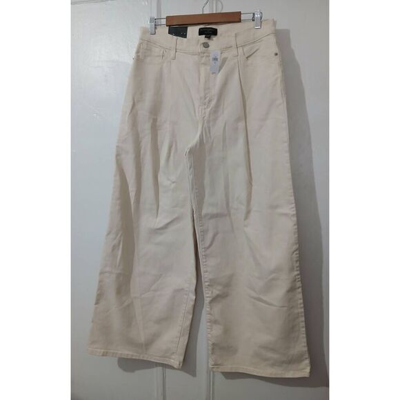 Banana Republic Pants - Banana republic womens 30/10 hi waist wide leg cream beige pants